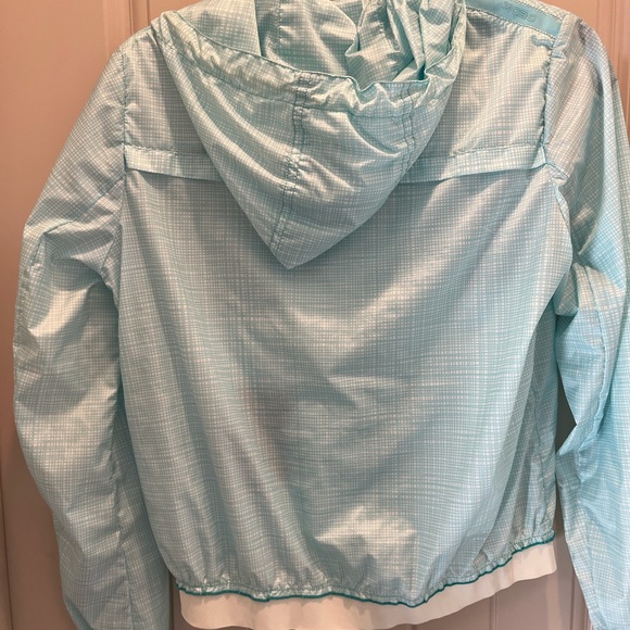 GEOX tiny checked spring jacket with hood. - Picture 4 of 8